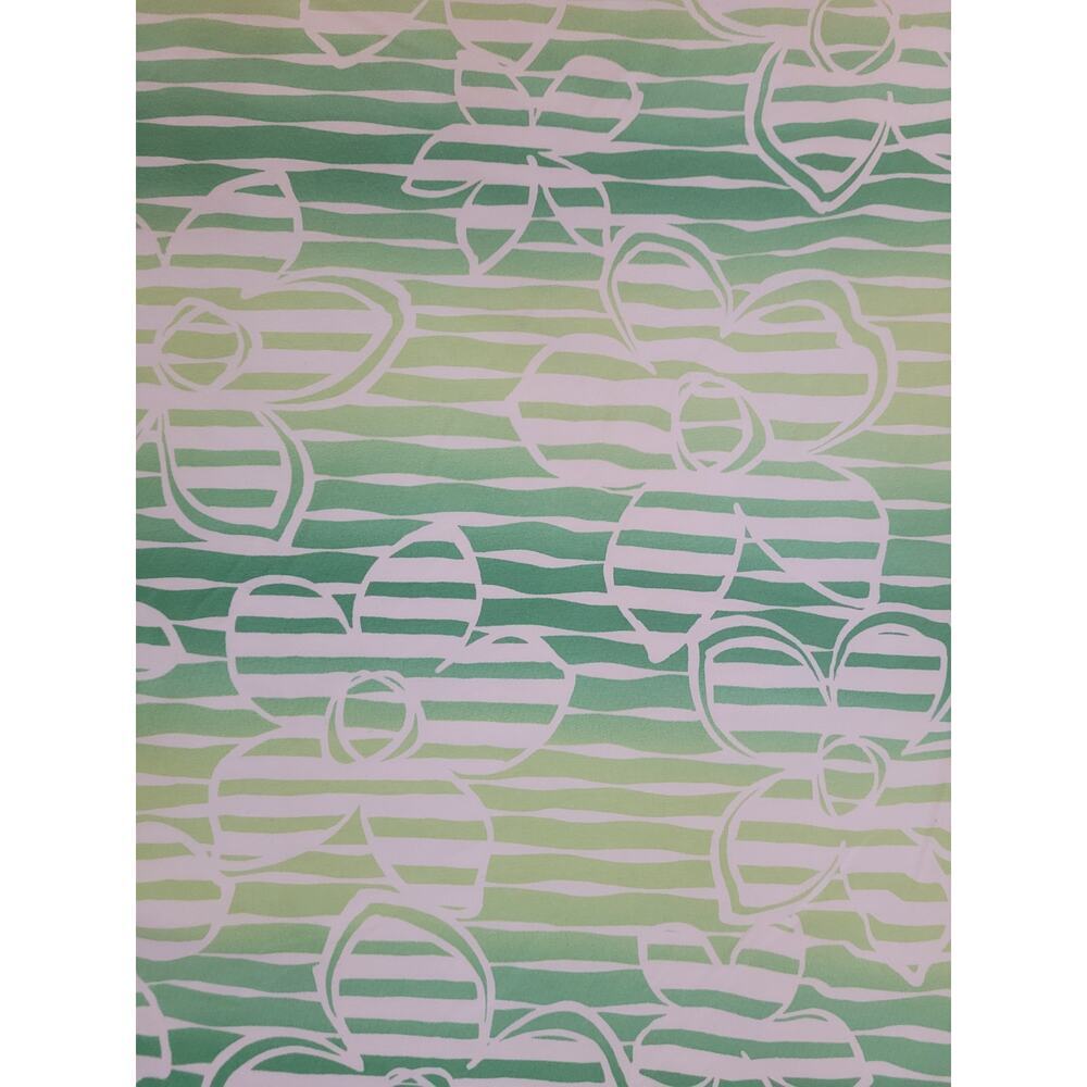 Alfred Dunner Green Floral Shirt Floral Embellished Collar Women Sz XL - Picture 6 of 6